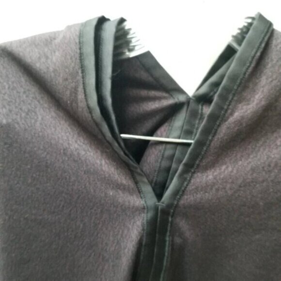 Lululemon Vinyasa Wrap Running Luon Spray Jacquard Black Cherry Black - Picture 7 of 8